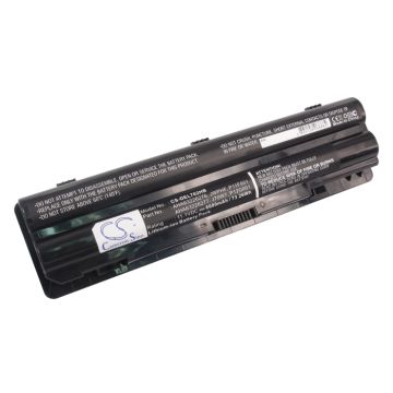 Dell XPS 14, XPS 15, XPS 17 akku 6600 mAh - Musta