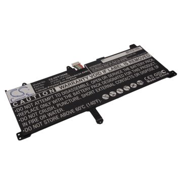 Dell XPS 10 akku 3600 / 26.64Wh mAh - Musta