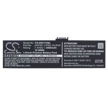 DELL Pro11i-2501BLK, V11P7130, Venue 11 Pro Tabletin Akku