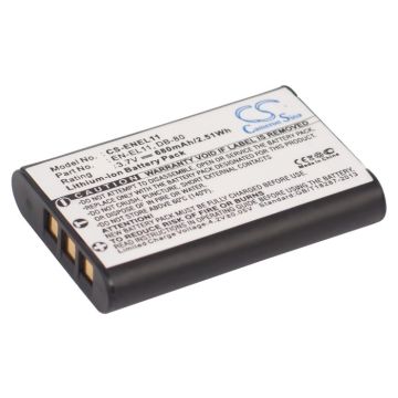 Nikon / Ricoh / Pentax / Sanyo / Olympus EN-EL11 yhteensopiva akku 680 mAh