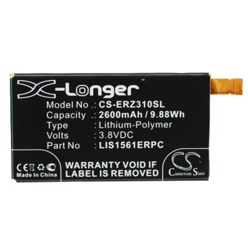 Sony Xperia Z3 Compact akku, 2600 mAh