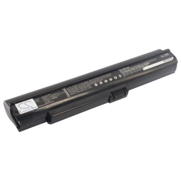 Fujitsu LifeBook M2010, LifeBook M201 akku 2200 mAh - Musta