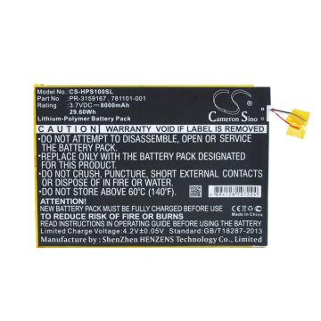 HP 2201, Slate 10 Plus Tabletin Akku