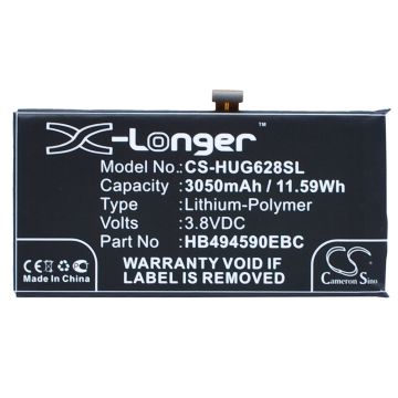Huawei Honor 7, Ascend G628 akku 3050 mAh