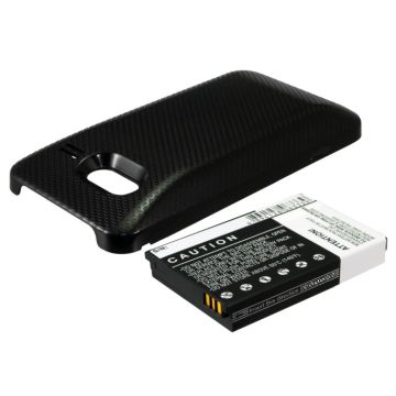 Huawei Activa 4G, M920 Akku Laajennetulla mustalla takakannella 2800 mAh