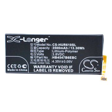 Huawei Ascend GX1, Ascend GX1 Dual SIM, Ascend GX1 Premium Edition akku 3500 mAh