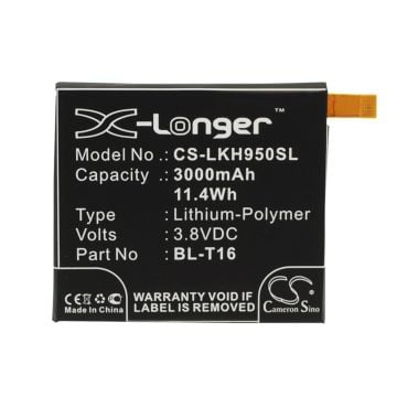 LG G Flex 2, H950, H955 akku 3000 mAh
