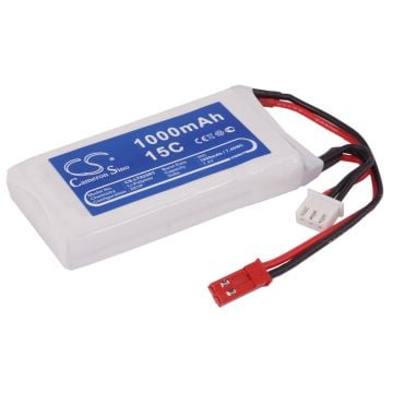 Li-Po Akku, 1000 mAh 7,4V 15C