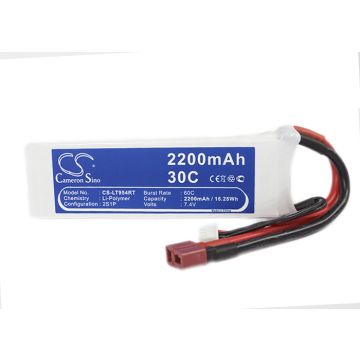 Li-Po Akku, 2200 mAh 7,4V 30C