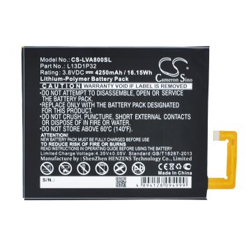Lenovo IdeaPad A5500, IdeaPad A8, IdeaPad A8-50 Tabletin Akku