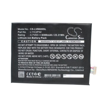 Lenovo IdeaPad A10-70, IdeaPad A7600-F, IdeaPad S6000 Tabletin Akku