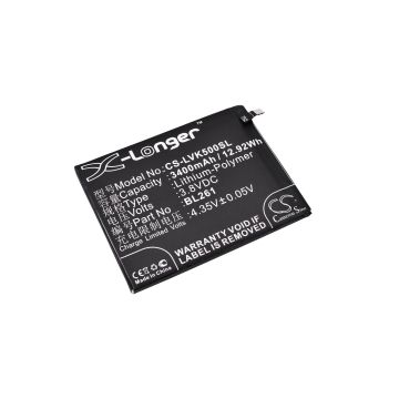 Lenovo K5 Note, K52t38, Lemon K5 Note Dual SIM TD-LTE akku 3400 mAh