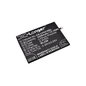 Lenovo A7010a48, K51c78, Lemon X3 Lite akku 3200 mAh