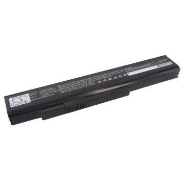 Medion Akoya P6633 akku 4400 mAh - Musta