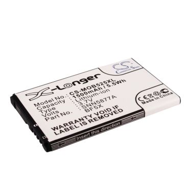 Cameron Sino tarvikeakku Motorola MB525 akku 1500 mAh