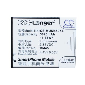 Xiaomi Note 2 akku 3020 mAh