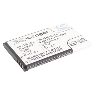 Nokia BL-4C yhteensopiva akku 900 mAh