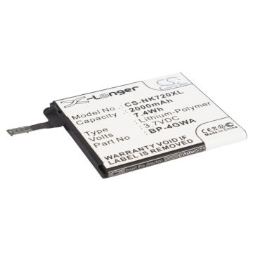 Nokia BP-4GWA Lumia 625, Lumia 720 yhteensopiva akku 2000 mAh