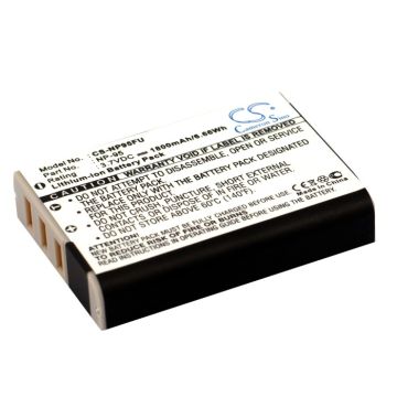 Fuji NP-95 yhteensopiva akku 1800 mAh