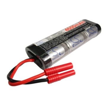 RC akku, Ni-MH 4600 7.2V Gold plug liittimet