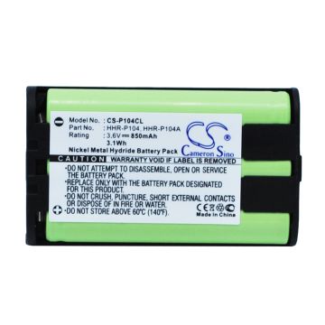 Panasonic KX-FG5210, KX-FG5212, KX-FG5213 Langaton puheline Akku