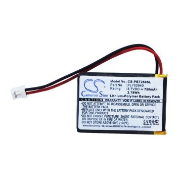 Philips BT2500, BT2500B, BT2500B/37 Kaiuttimen Akku
