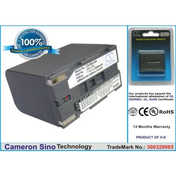 Samsung SB-L480 yhteensopiva akku 5500 mAh