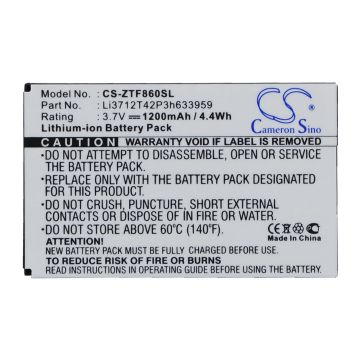 ZTE F860 Akku 1200 mAh