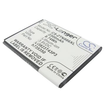 ZTE Blade Q Maxi, Grand X Z777, Imperial 2 akku 2300 mAh