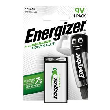 Energizer 6F22 9V Ni-MH 175mAh 8, 4V ladattava akku
