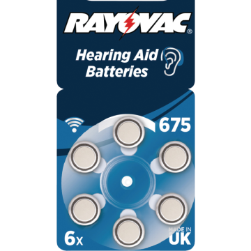 Rayovac Extra Advanced 675 / PR44 Kuulokojeparisto, 6-kpl