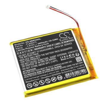 Anbernic pelikonsolin RG556 yhteensopiva akku 5400mAh