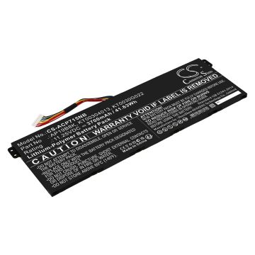 Acer kannettavan tietokoneen TravelMate P2 TMP215-52-59AJ / TravelMate P2 TMP214-51-56ZM yhteensopiva akku 3700mAh