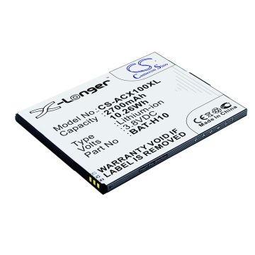 Acer puhelimen Liquid X1 / S53 yhteensopiva akku 2700mAh