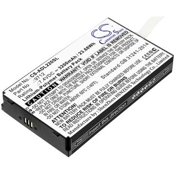 Additel tutkimuslaitteen 22XA Multifunction Calibrator / ADT 220 Multifunction Loop Cal yhteensopiva akku 3200mAh