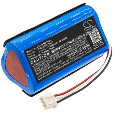 Altec Lansing kaiuttimien iMW678 / iMW678-BLK yhteensopiva akku 7800mAh