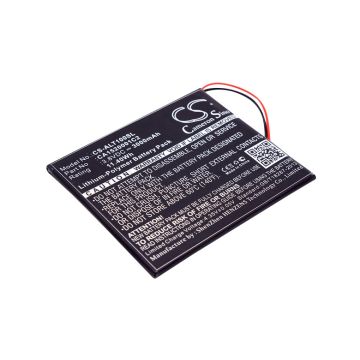 Alcatel tablettien OneTouch T10 / OT-T10 yhteensopiva akku 3000mAh
