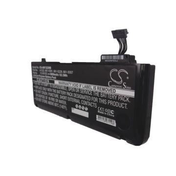 Apple Macbook Pro 13" MB990 A1322 Unibody 2009-2012 akku 5200 mAh musta