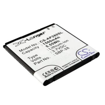 Asus A66, PadFone akku 1500 mAh