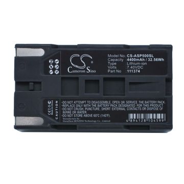 Ashtech ProFlex 500, ProFlex 800, ProFlex 800 GNSS akku 4400mAh