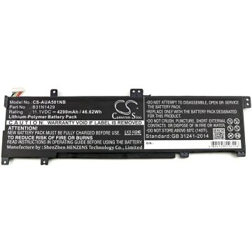 Asus Vivobook A501L akku 4200 mAh