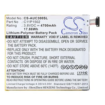 Asus ZenPad 10 Z300C Akku 4700mah
