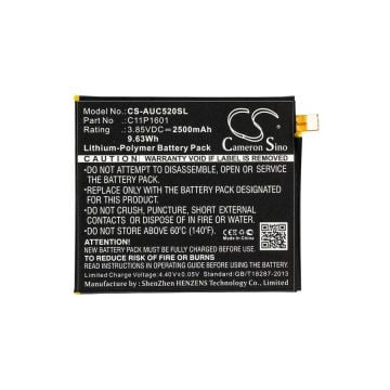 Asus ZE520KL, ZenFone 3 5.2, ZenFone 3 5.2 Dual SIM akku 2500mAh