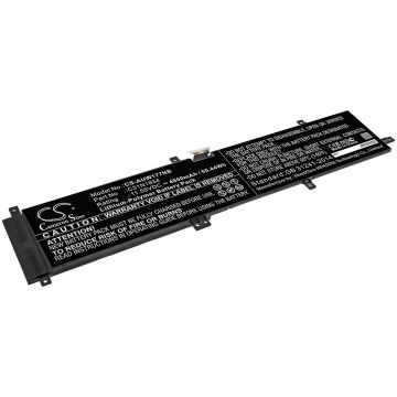 Asus kannettavan tietokoneen ProArt StudioBook 17 H700GV / ProArt StudioBook 17 W700G2T yhteensopiva akku 4800mAh