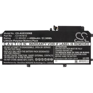 Asus ZenBook UX330 akku 4500 mAh