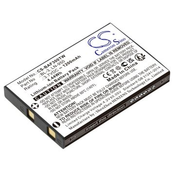 Baofeng radiopuhelimen UV3R / UV-3R yhteensopiva akku 1200mAh