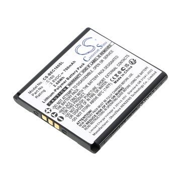 Bea-fon puhelimen C160 / C160 Schwarz yhteensopiva akku 700mAh