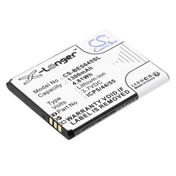 Bea-fon puhelimen SL645 / SL645 Plus yhteensopiva akku 1300mAh