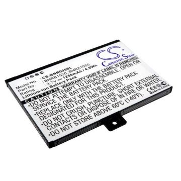 Barnes & Noble 005, BNRV100, BNRZ100 akku 1250mAh