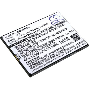 Blackview E7 akku 2750mAh